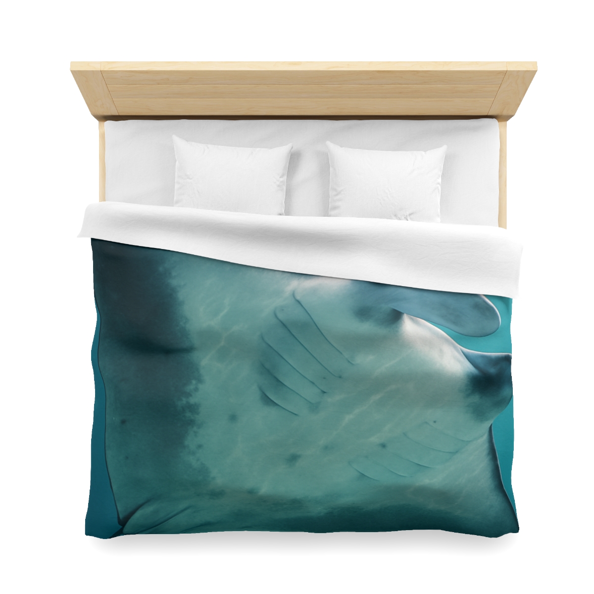 Silent Glide Manta Ray unique patterned duvets