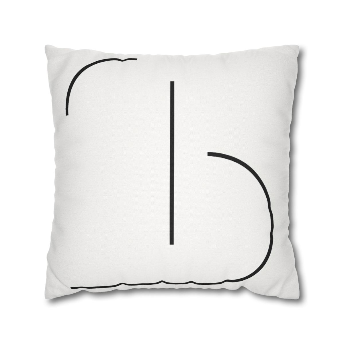 Twin Arc Horizon Offset stylish decorative pillowcases