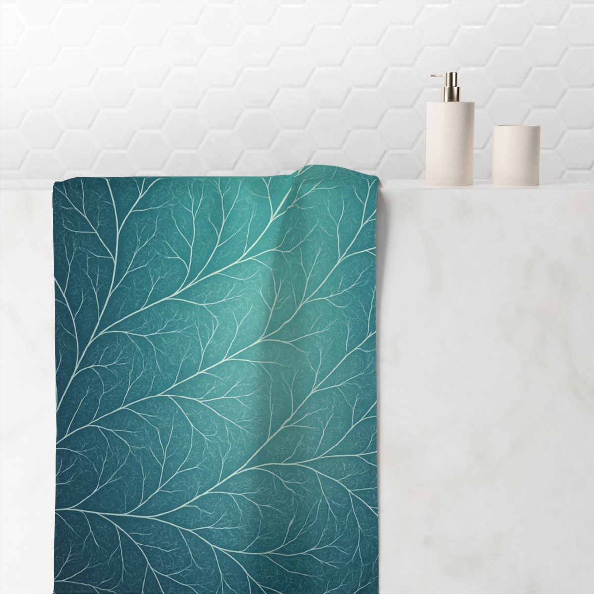 Vein Map Aurora Lace decorative home towels