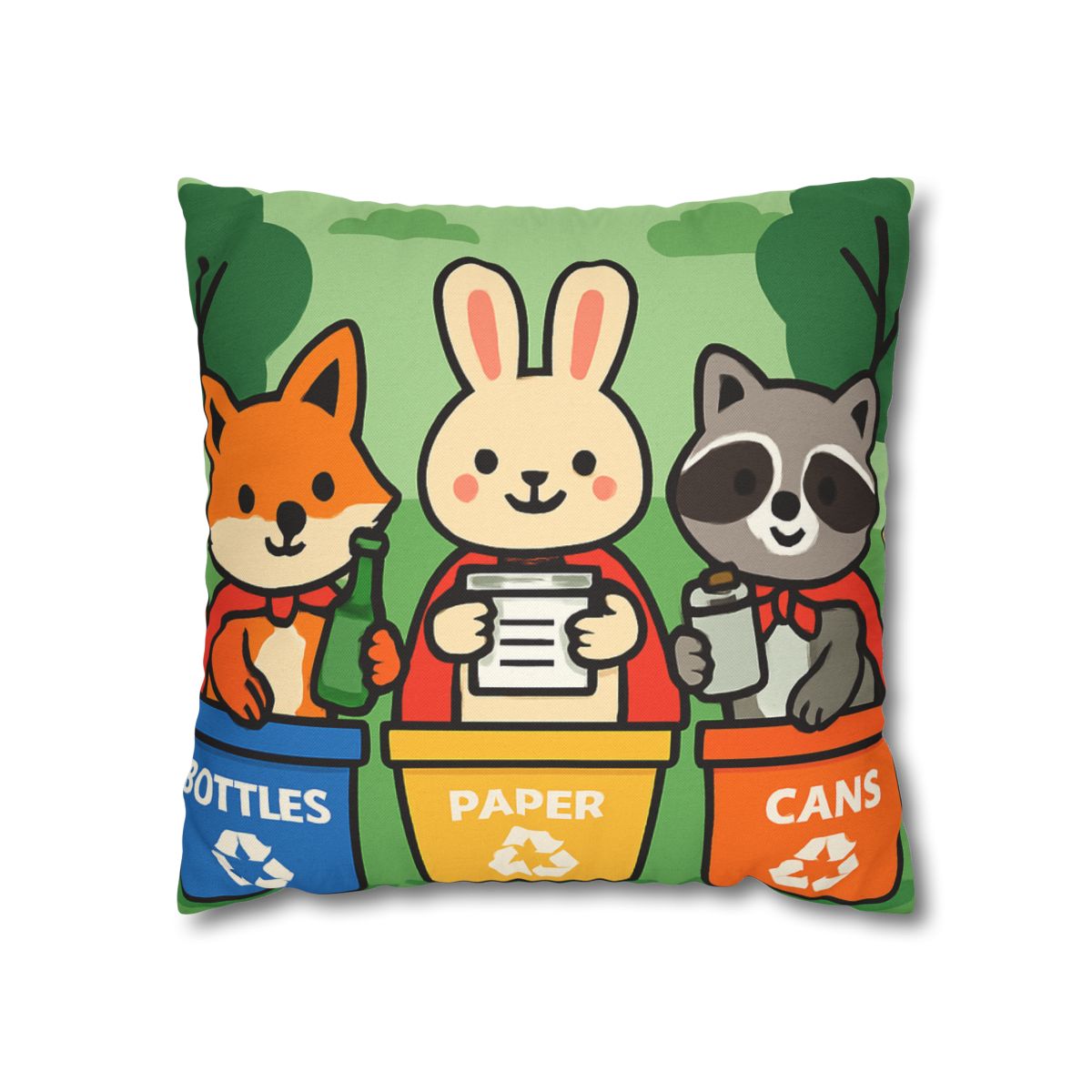 Forest Recycle Rangers unique gift pillow cases