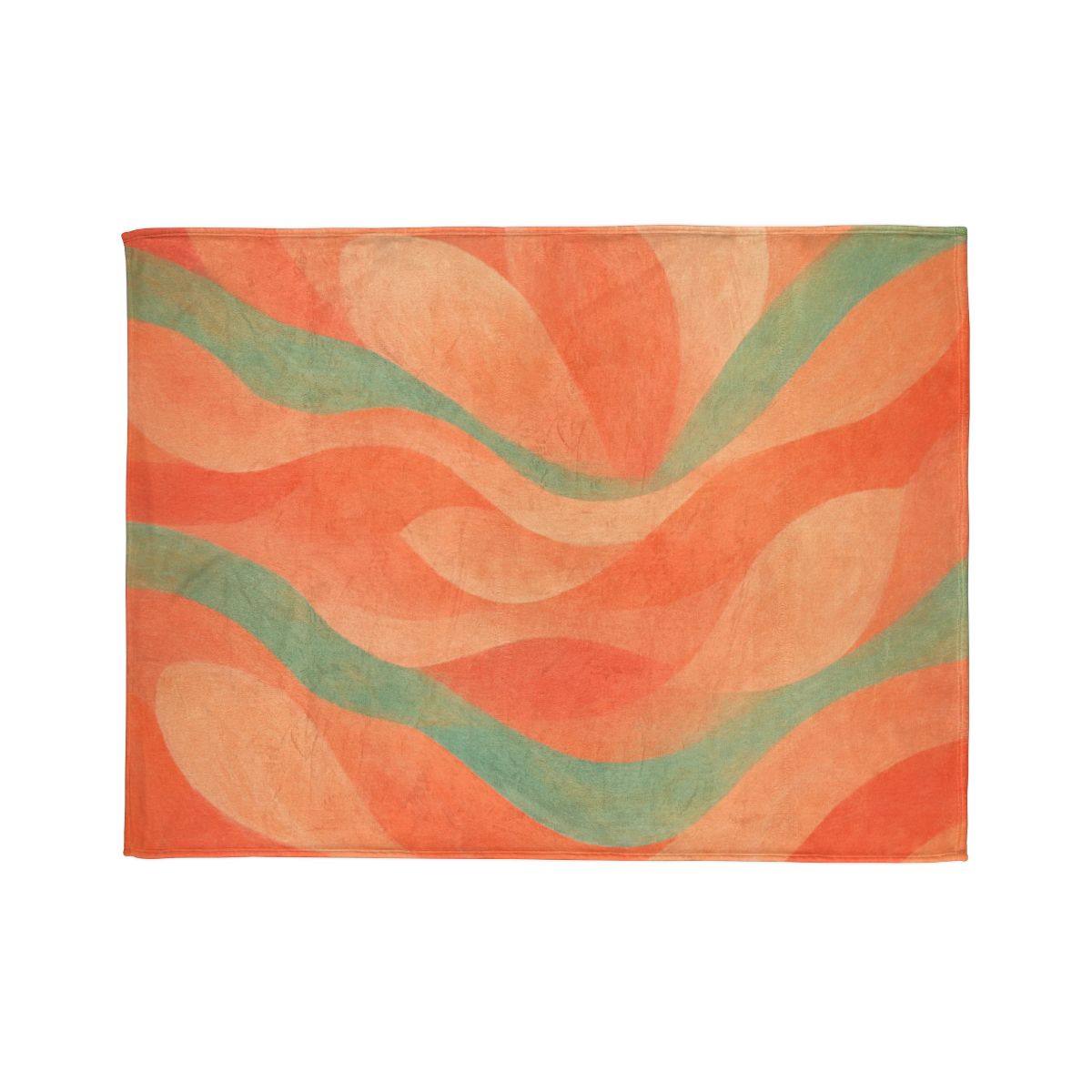Petal Ripple Dynamics trendy patterned blankets