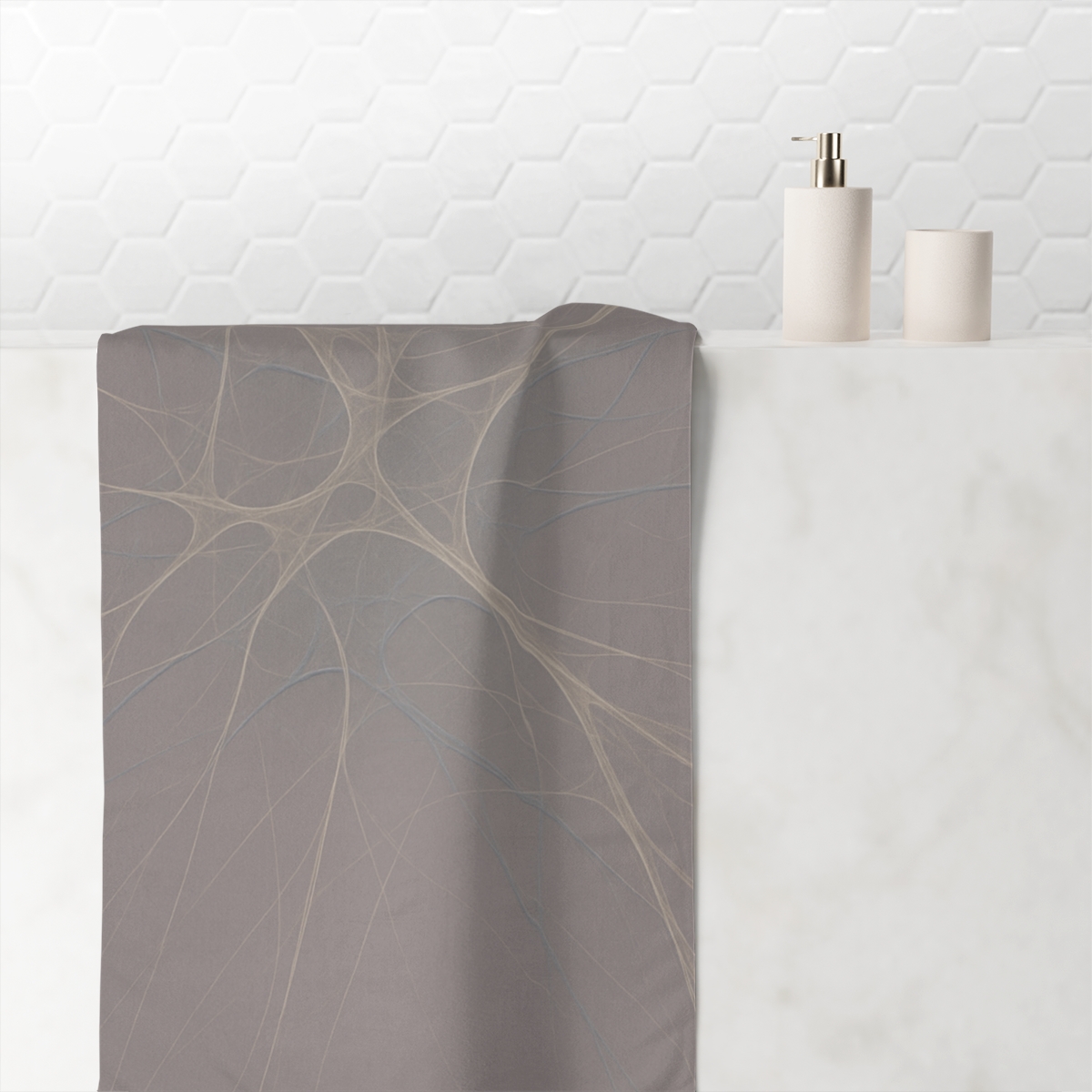 Filamentary Web Fringe comfortable face towels