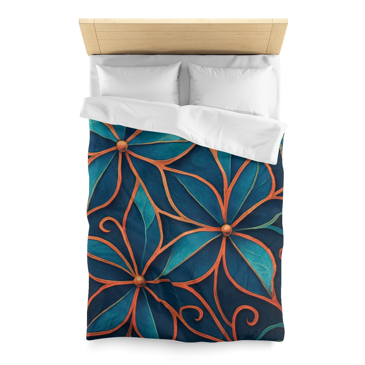 Petal Prism Lattice stylish duvet covers