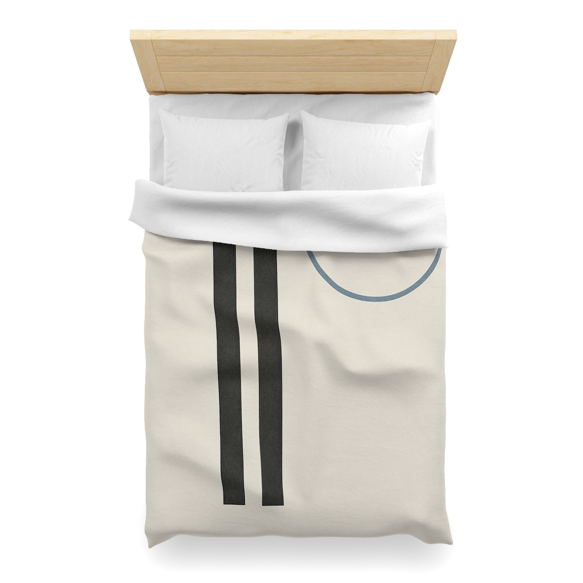 Split Column And Floating Ring custom duvets