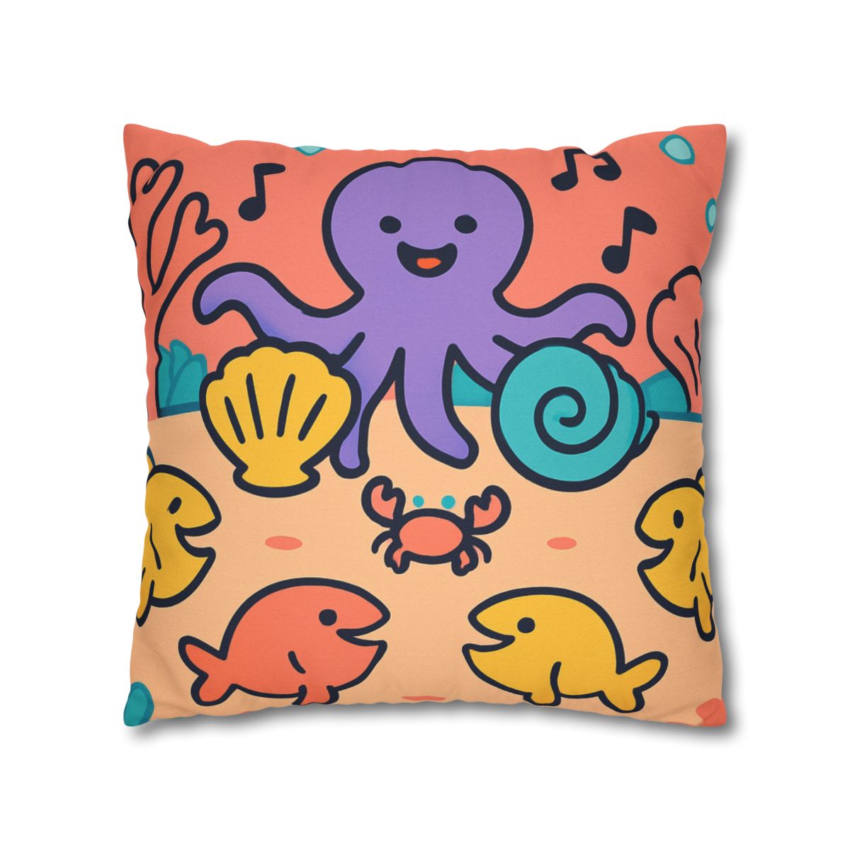 Coral Concert Undersea custom pillow cases