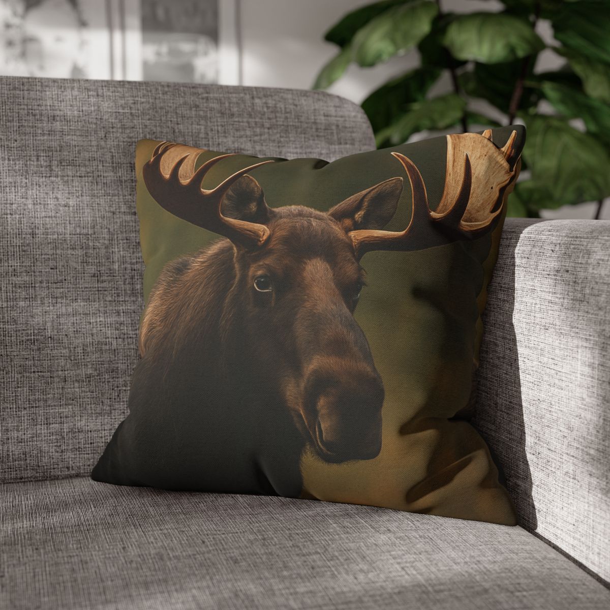 Aurora Quiet Moose unique gift pillow cases