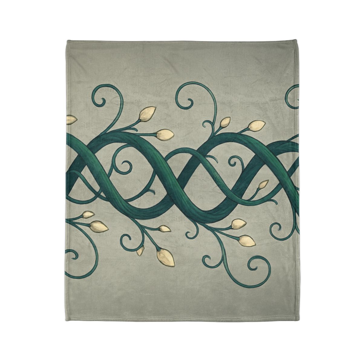 Vine Helix Tangle stylish throw blankets