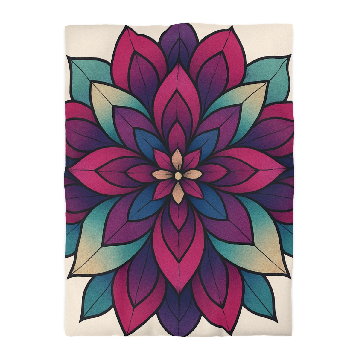 Petal Prism Overlap warm winter duvets