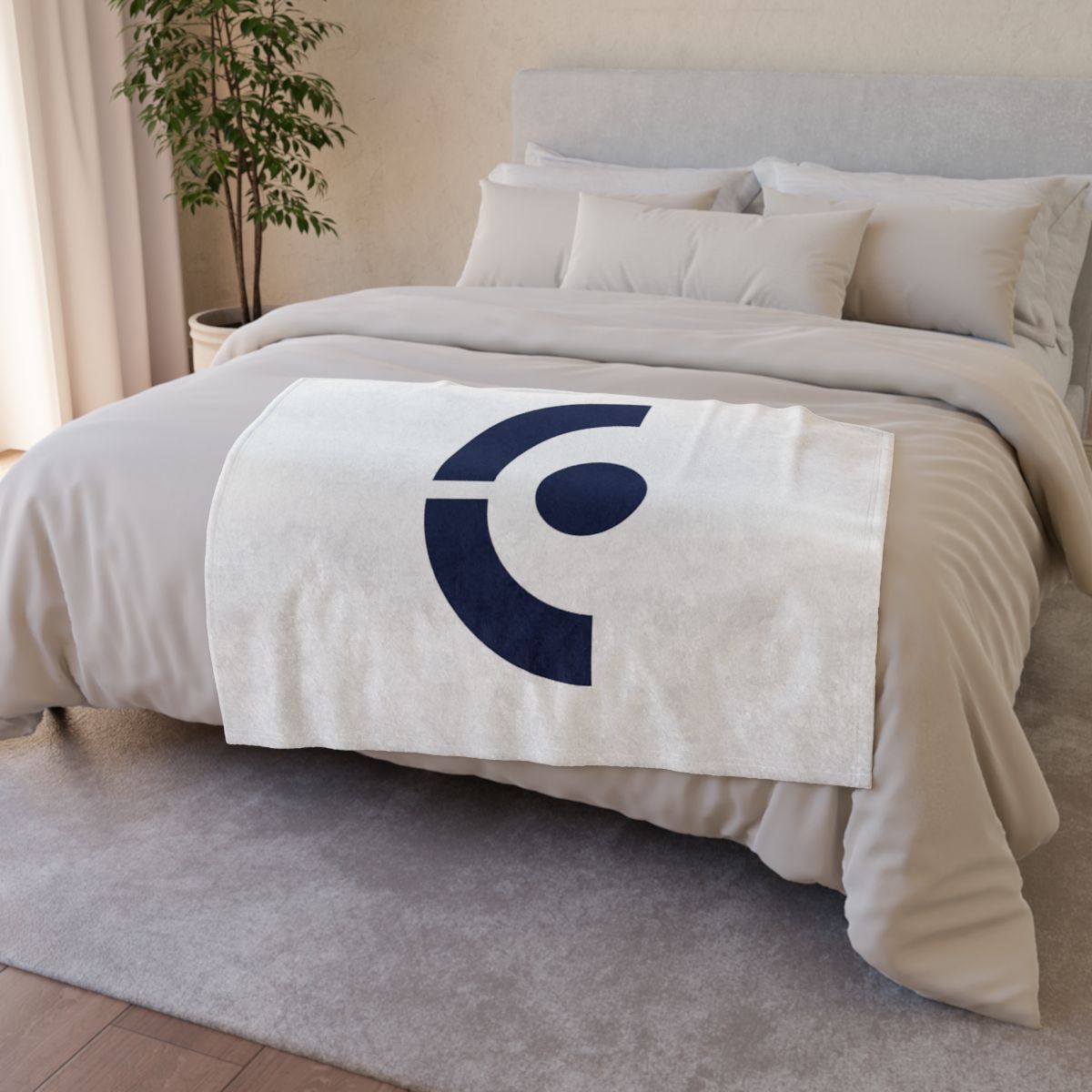 Twin Arcs Eclipse Study designer printed blankets
