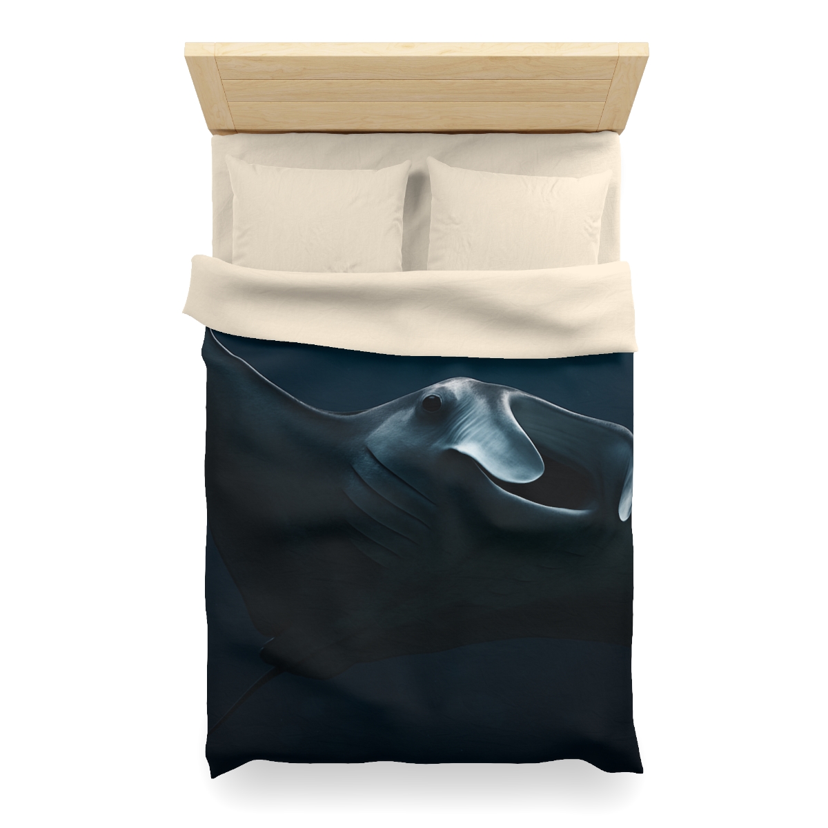 Lunar Current Manta Ray duvets for gifts