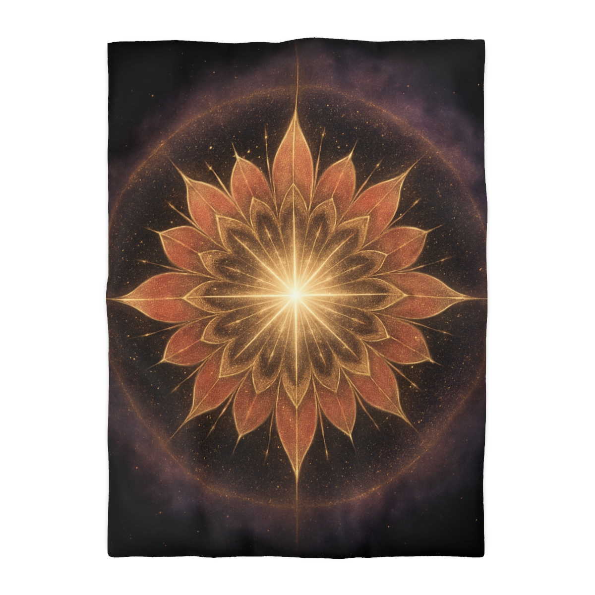 Starburst Petal Crown soft comforter duvets