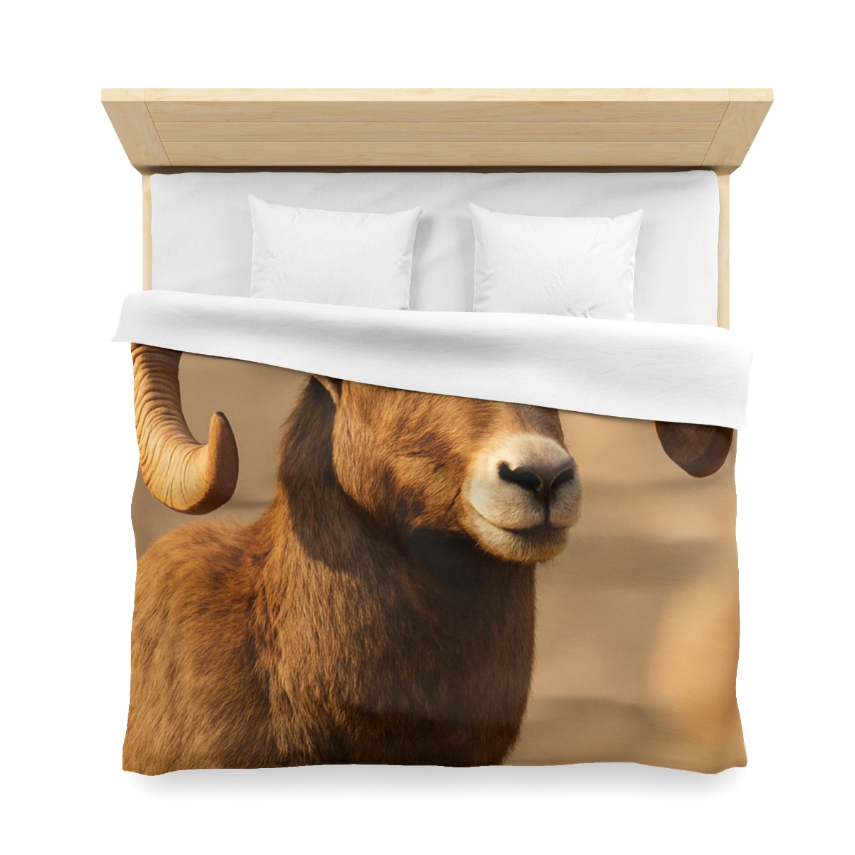 Canyon Echo Bighorn Sheep soft comforter duvets
