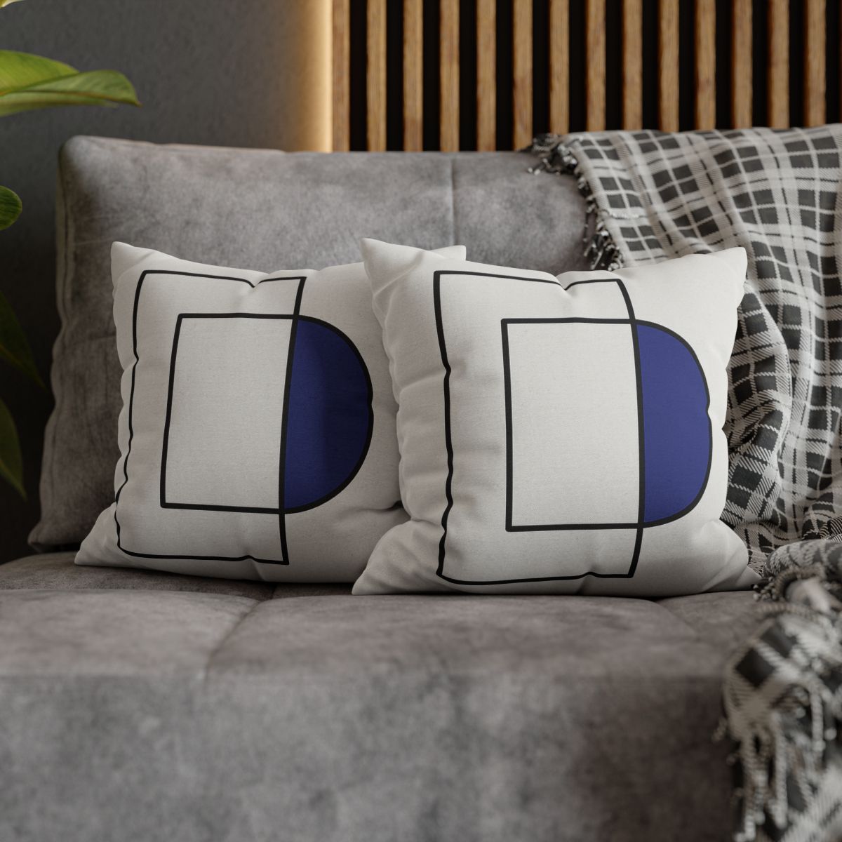 Eclipse Window Duo soft cotton pillow cases
