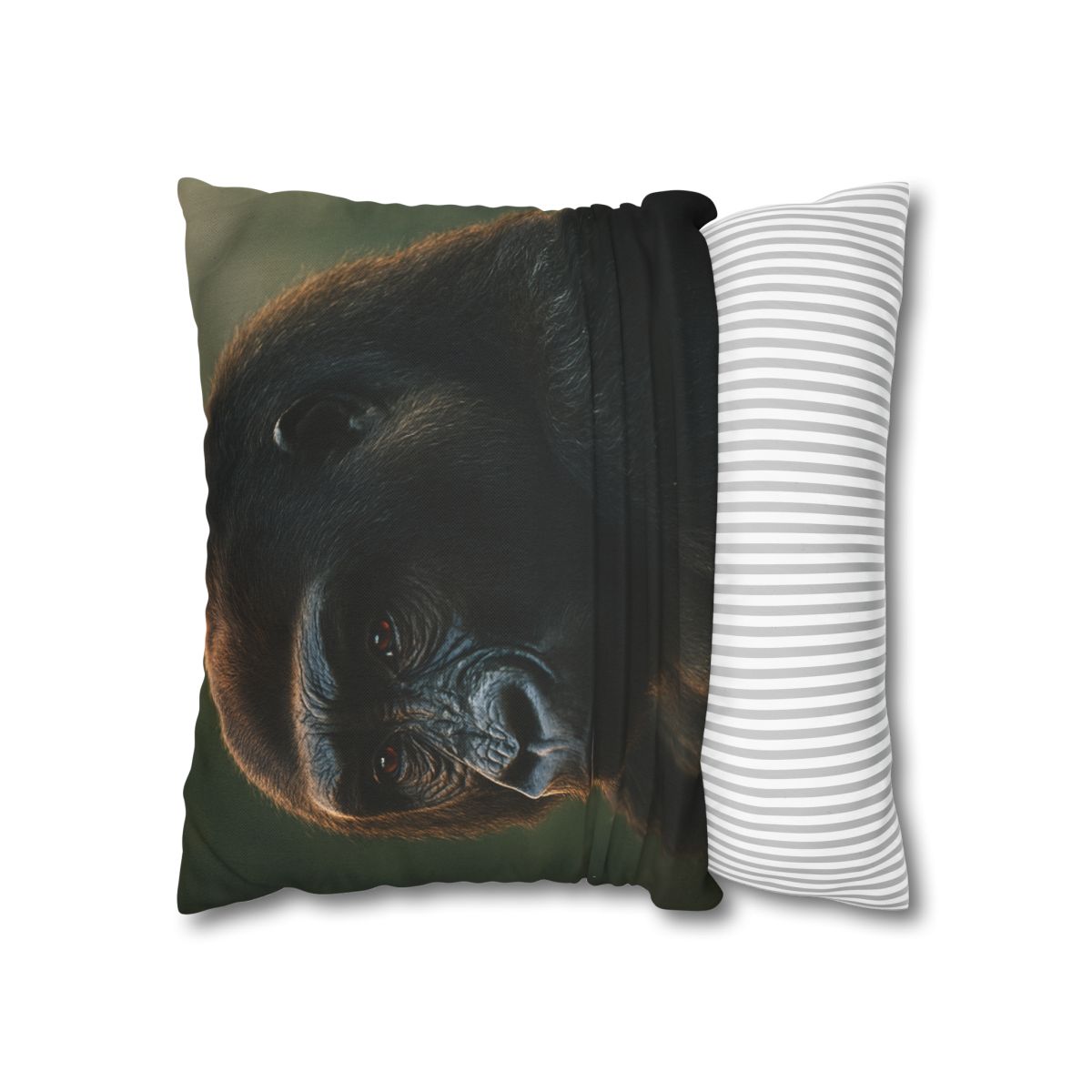 Silent Guardian Mountain Gorilla designer print pillow cases