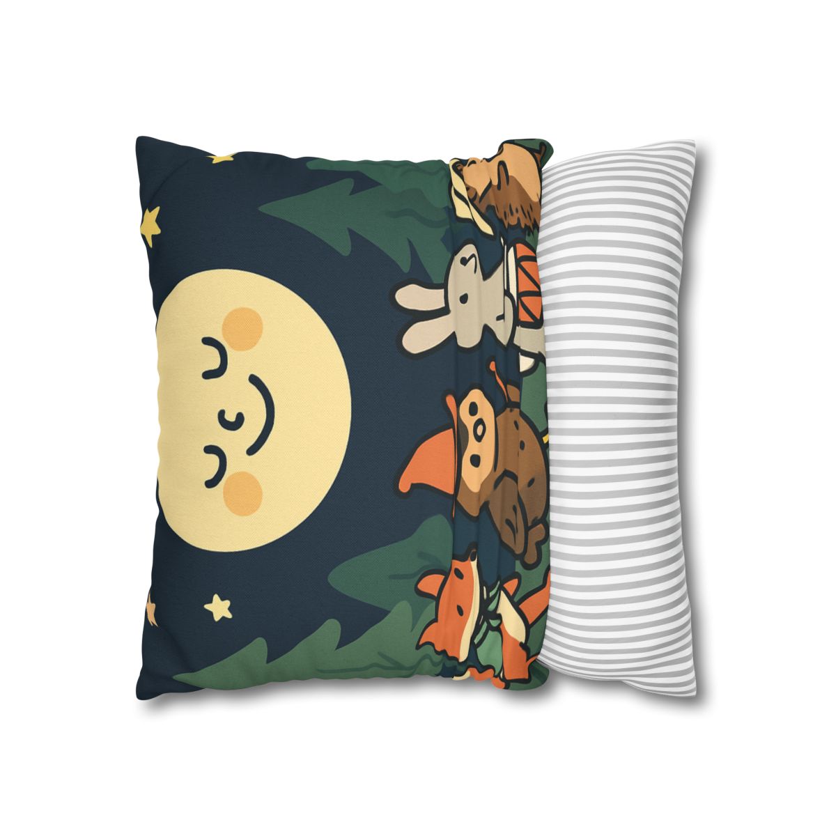 Moonlight Forest Parade trendy patterned pillow cases