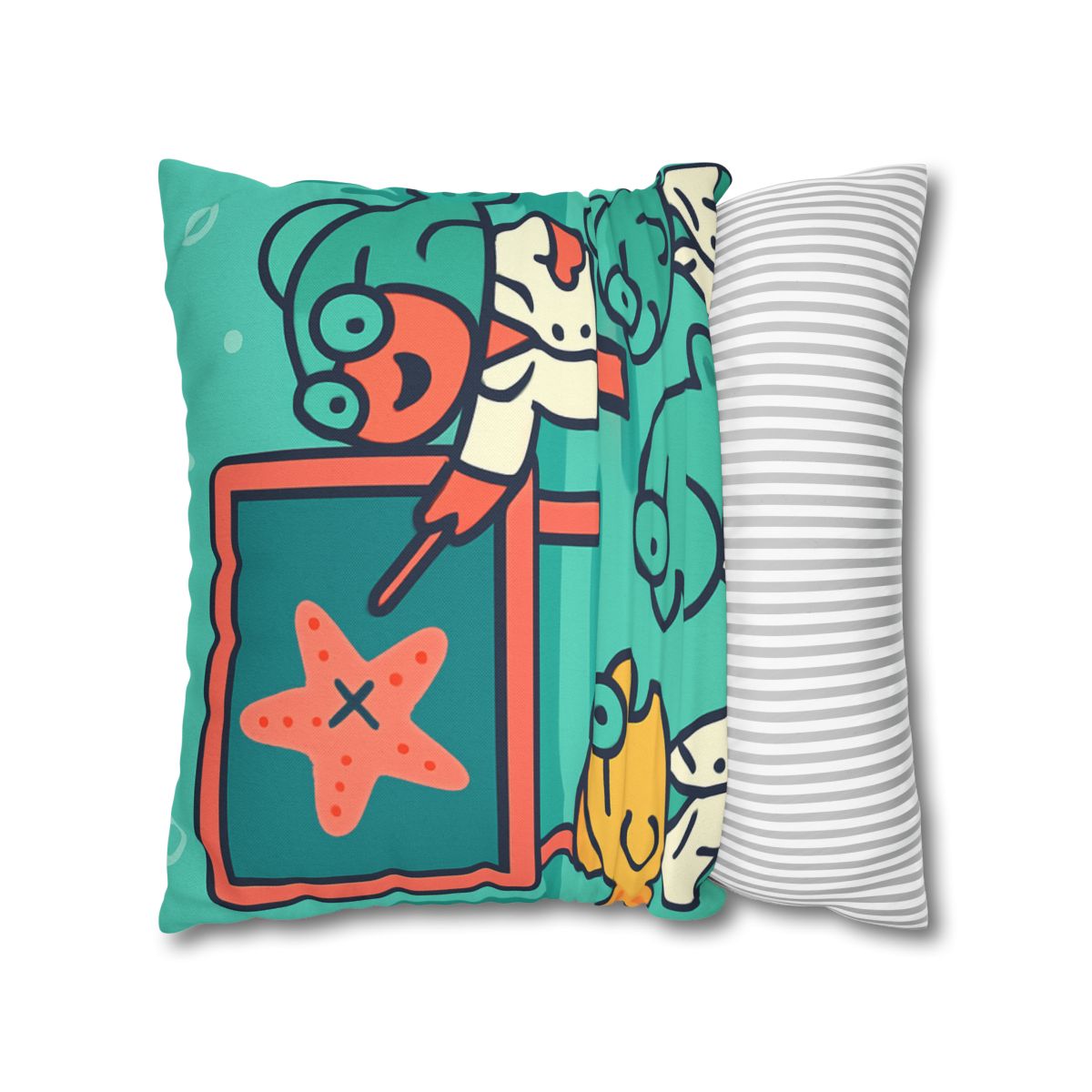 Coral School Of Scientists custom pillow cases