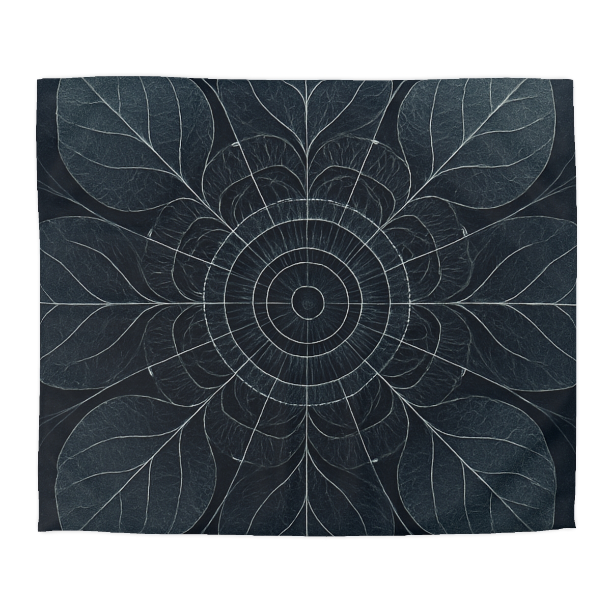 Veined Halo Mandala personalized bedding duvets