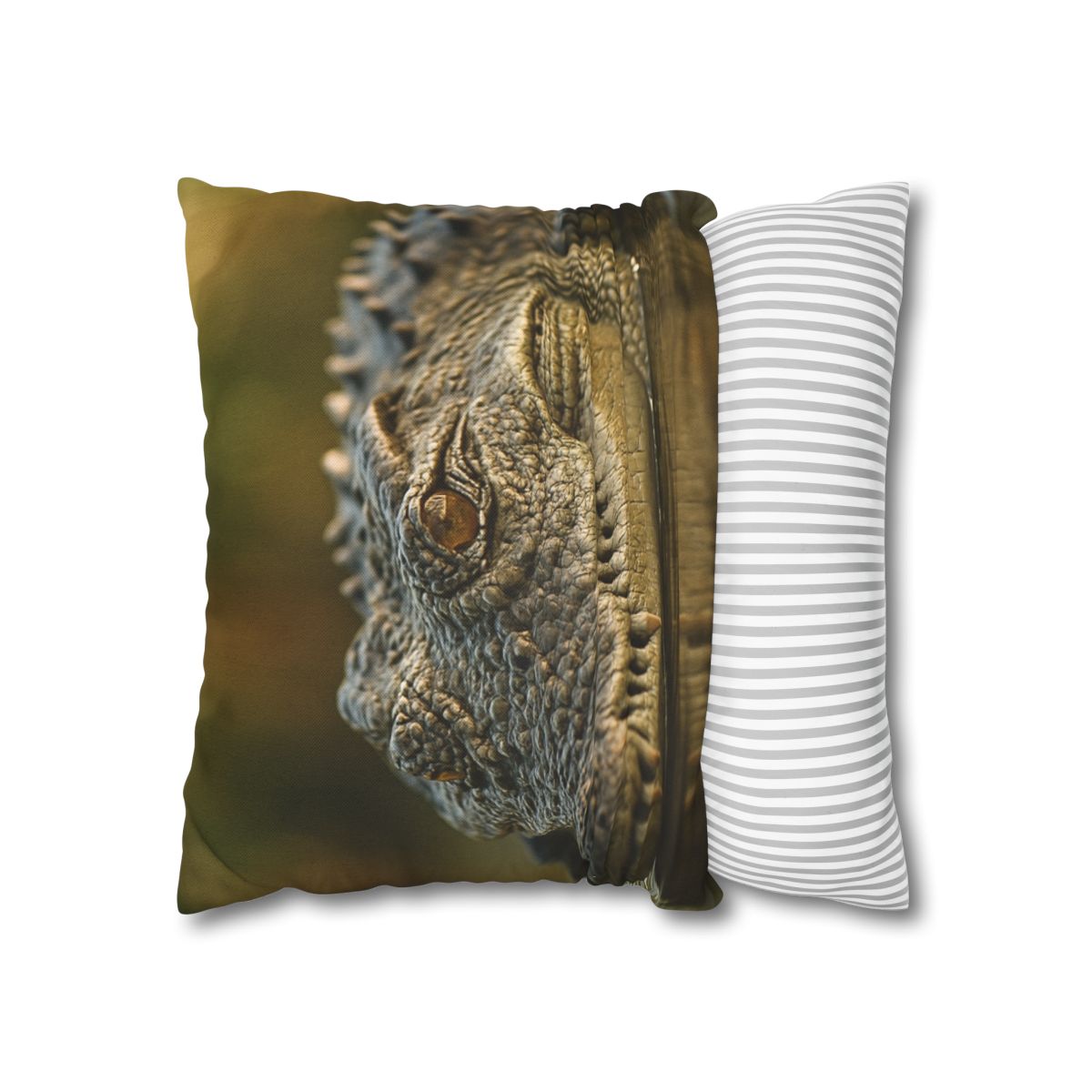 Ember Eye Saltwater Crocodile trendy patterned pillow cases