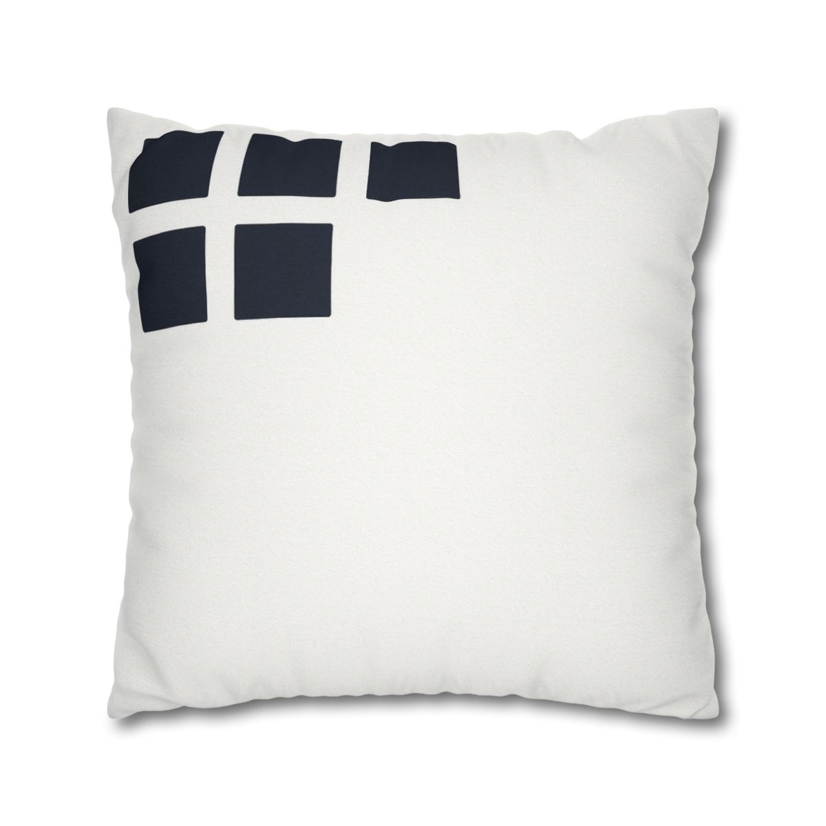 Corner Grid With Missing Star trendy patterned pillow cases