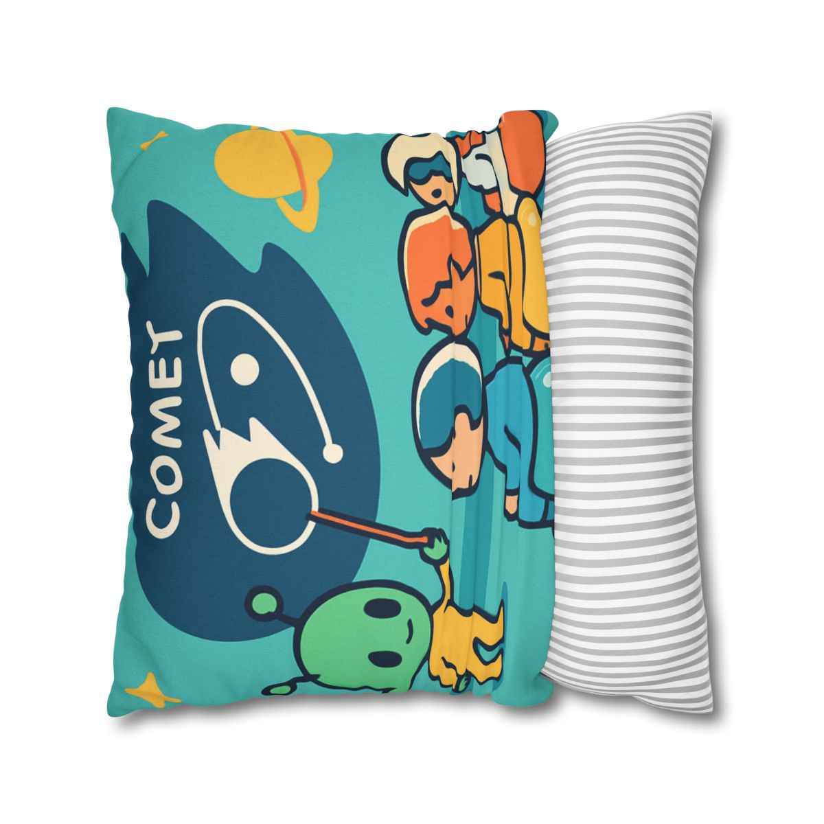 Comet Classroom On A Bubble Planet unique gift pillow cases