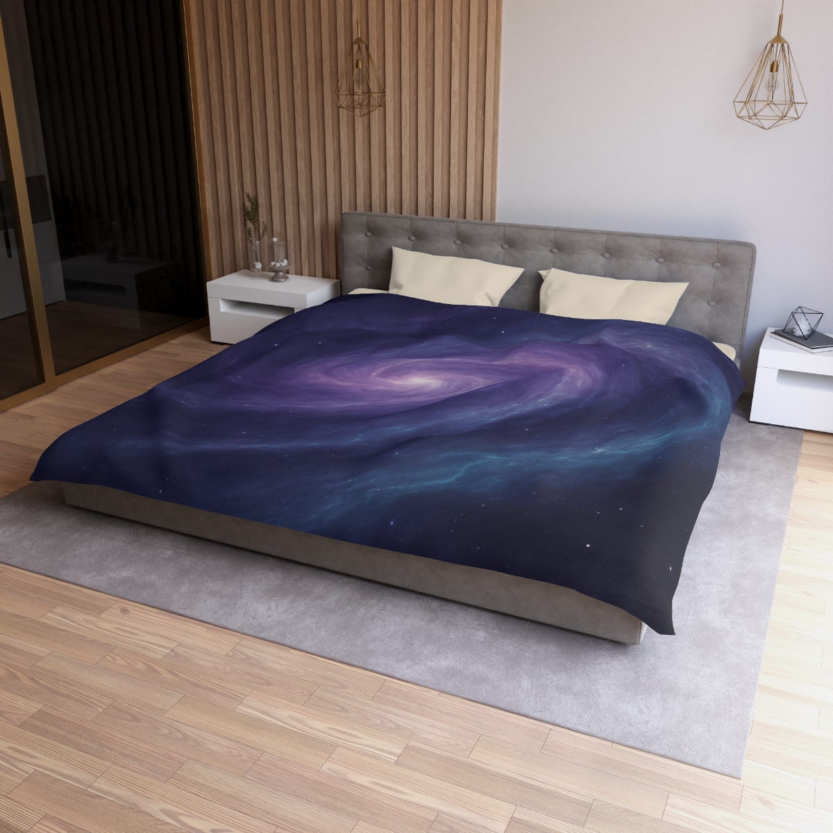 Nebula Spiral Reverie stylish duvet covers