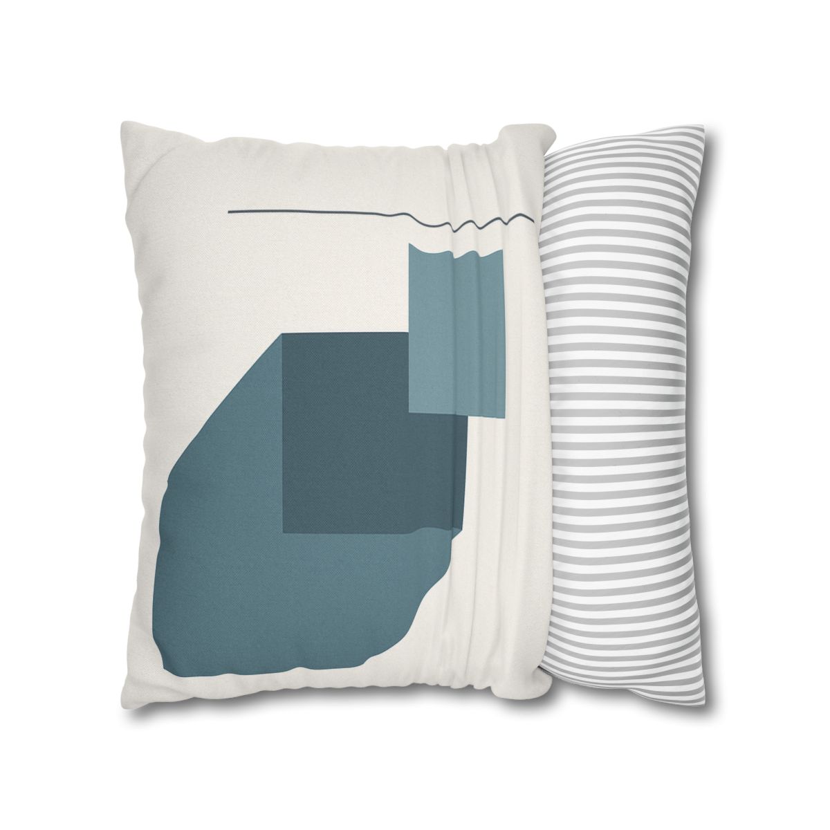 Stepped Rectangle Orbits personalized pillow covers
