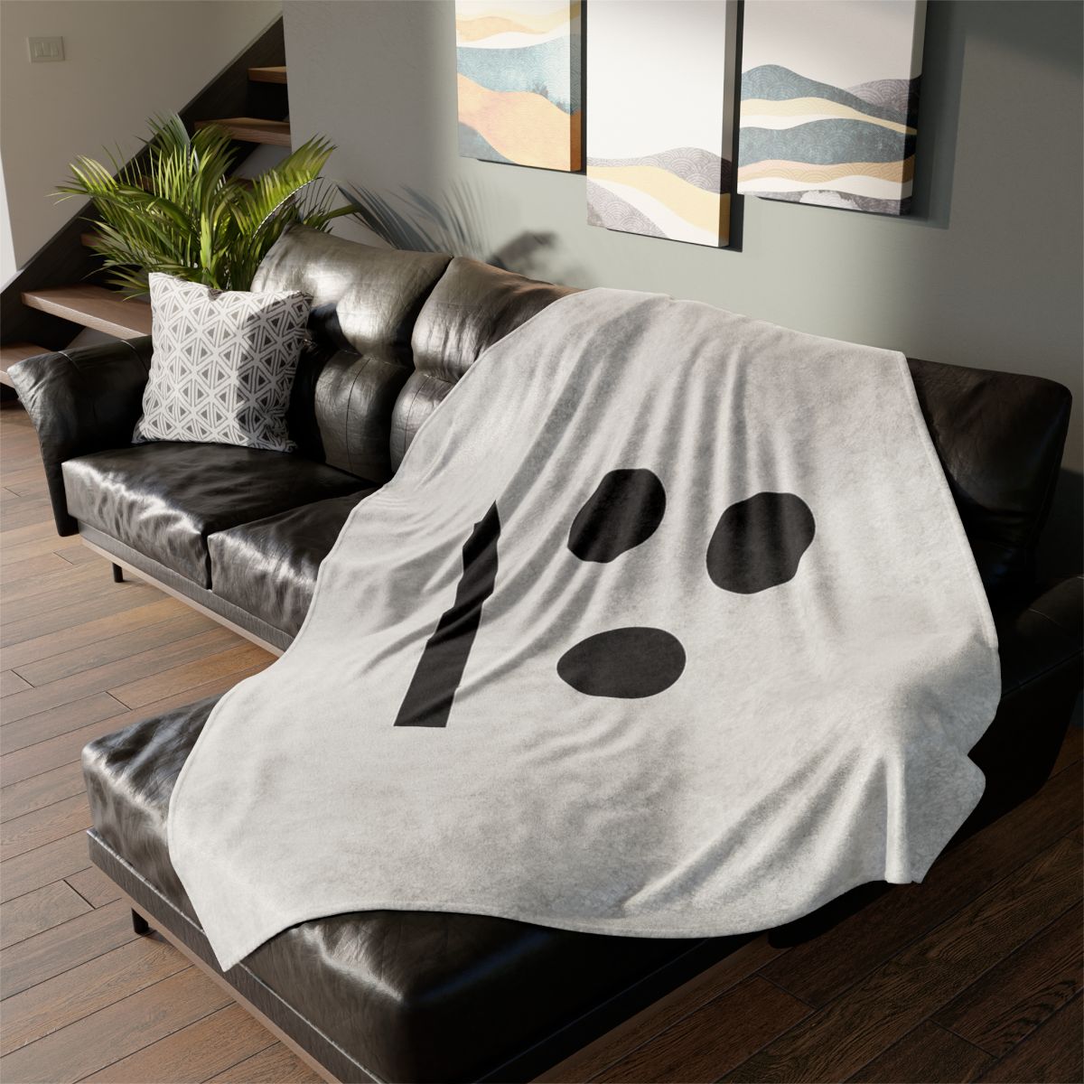 Three Point Triangle Rhythm stylish throw blankets