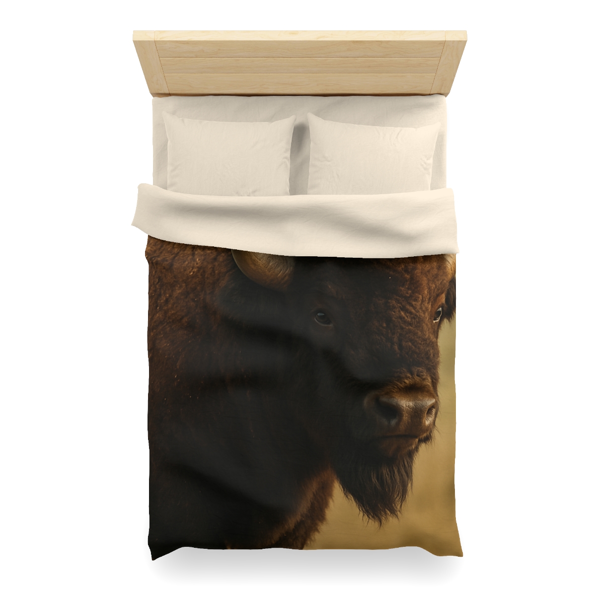 Thunder Stillness American Bison duvets for gifts