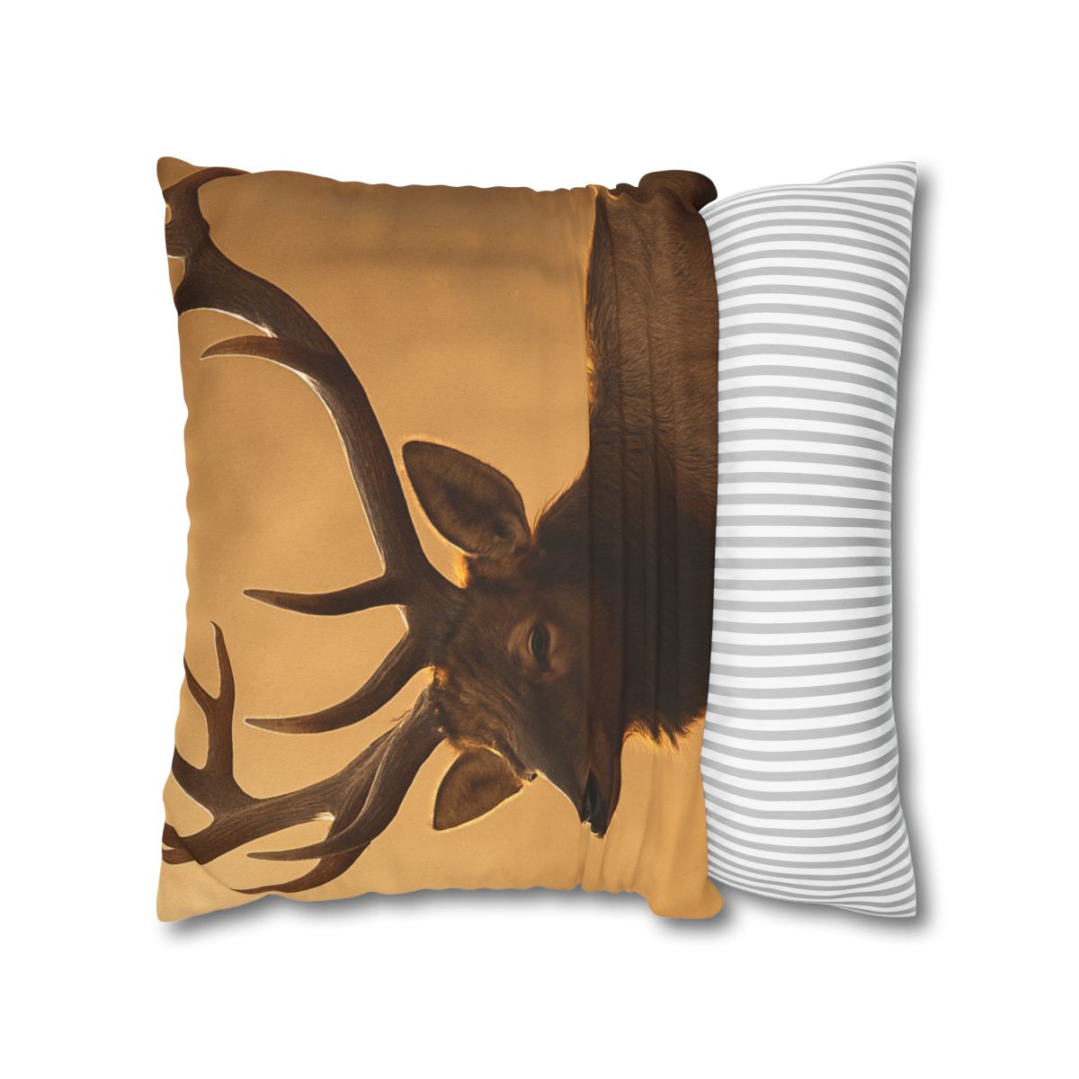 Antler Crown Mountain Elk custom pillow cases