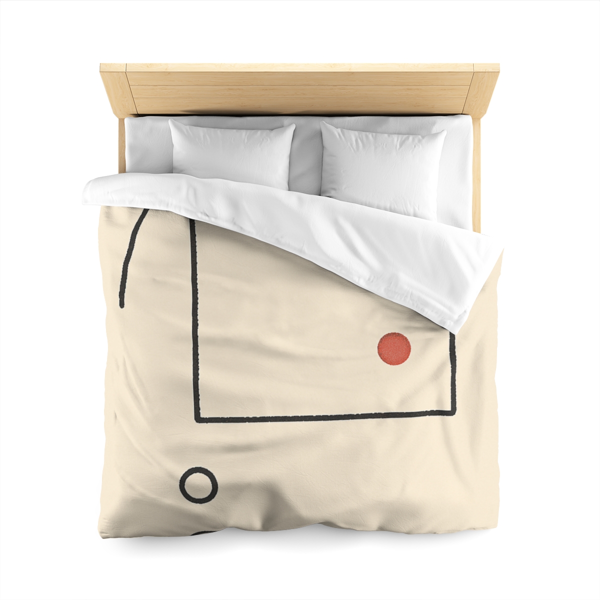 Quiet Orbit With Split Frame stylish duvet covers