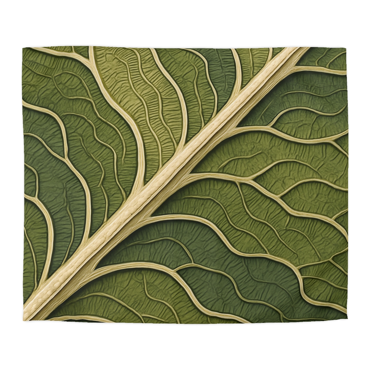 Leaf Vein Topography duvets for gifts
