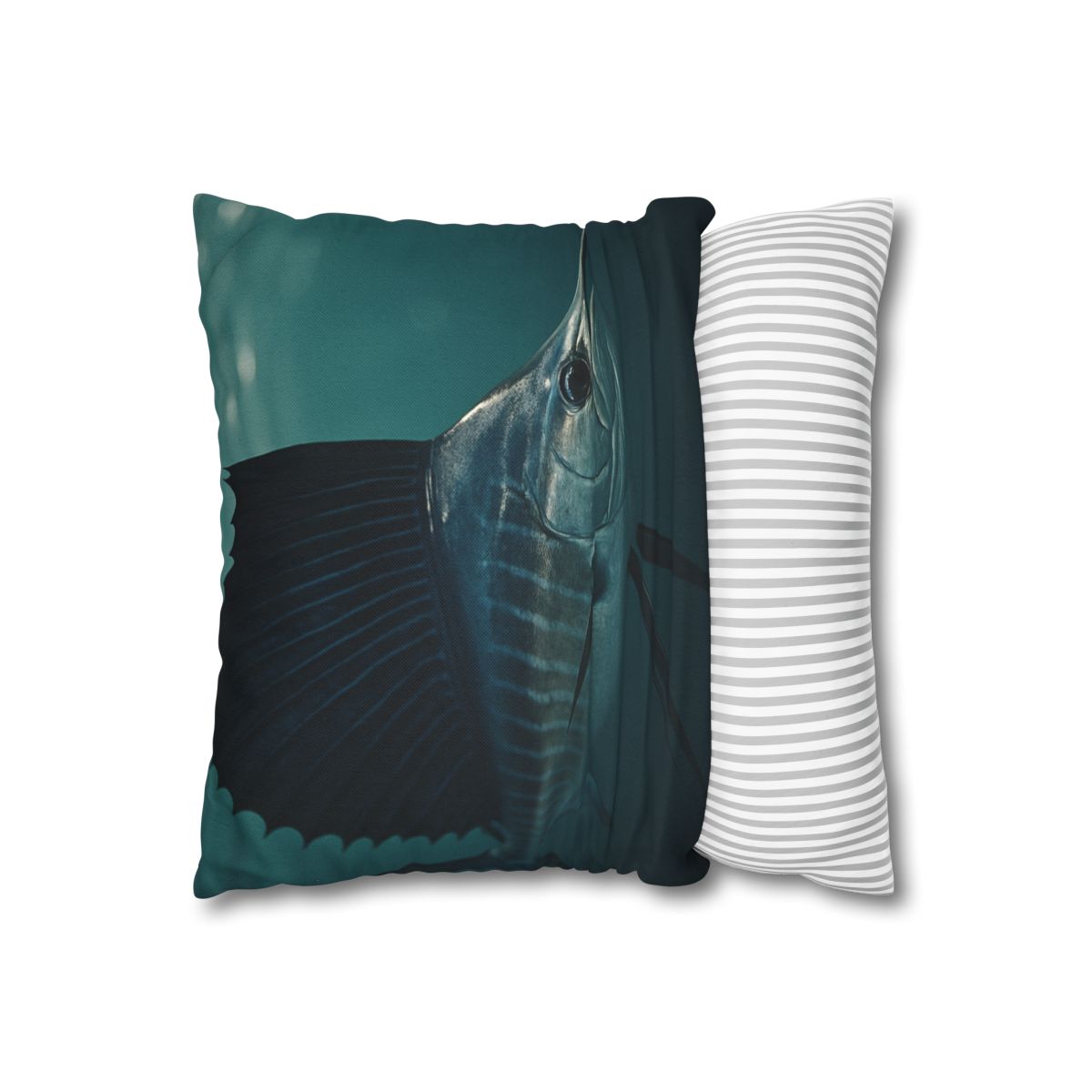 Velocity Ribbon Sailfish soft cotton pillow cases