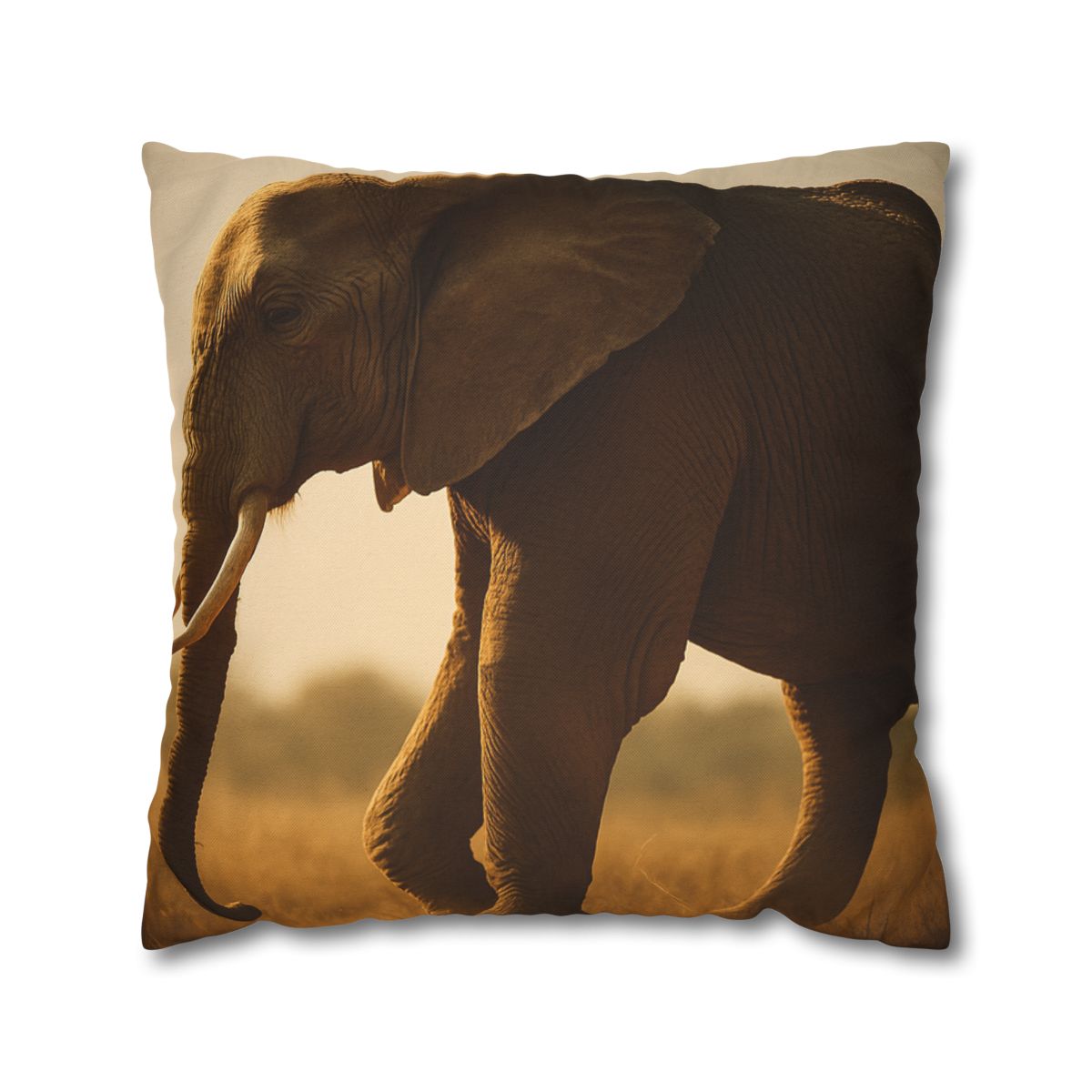 Savannah Sentinel Elephant comfortable bedding pillow covers