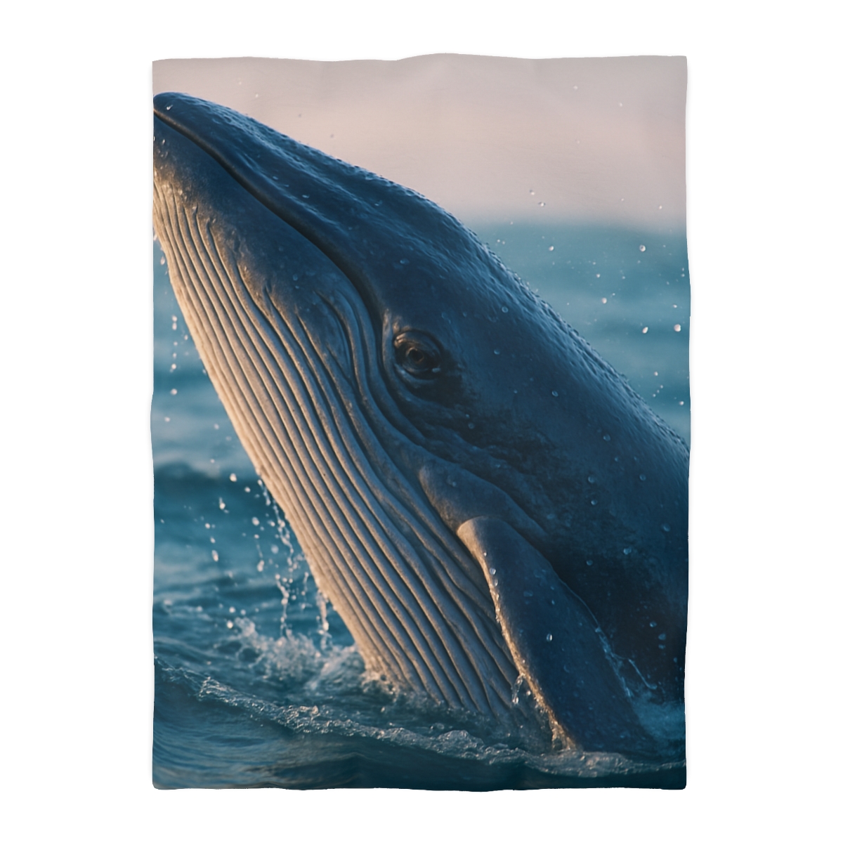 Ocean Song Blue Whale soft comforter duvets