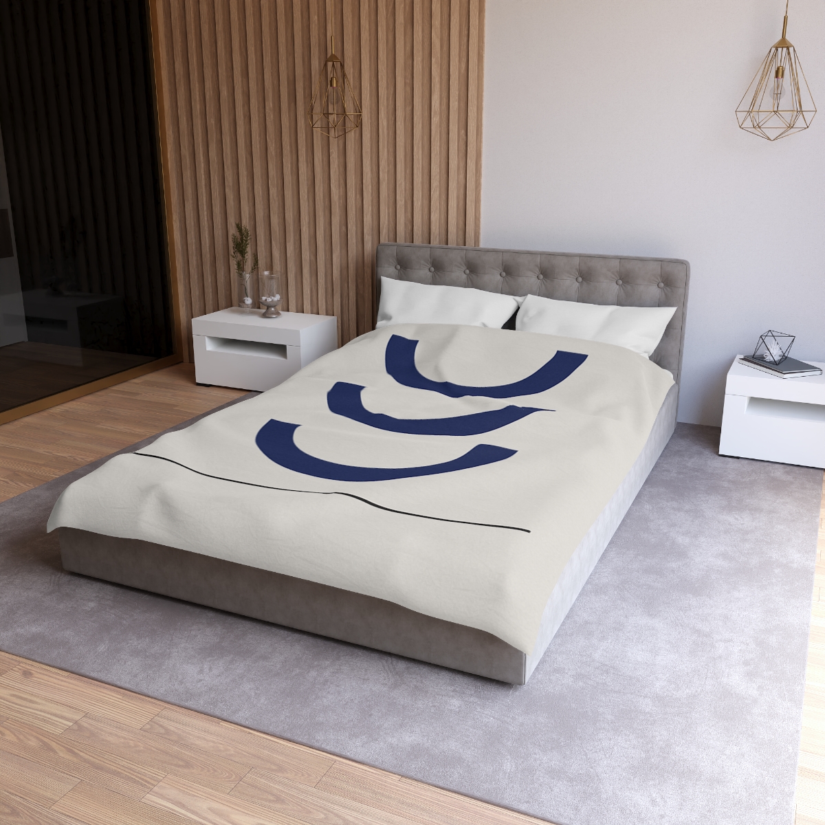 Three Arc Signal Stack duvets for gifts