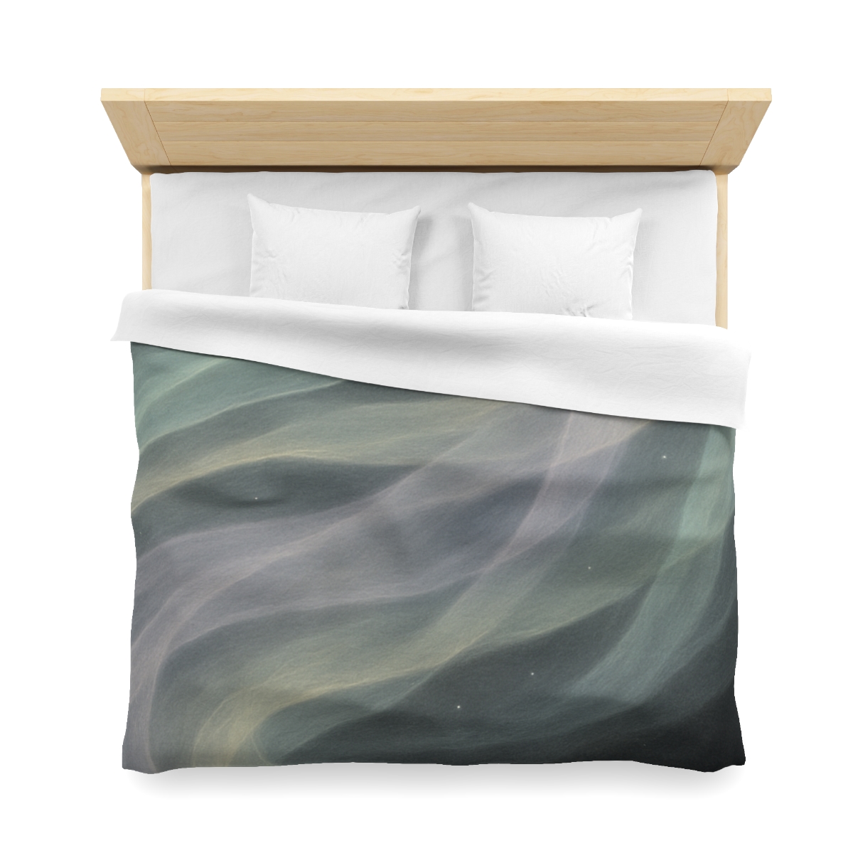 Auroral Cosmic Silk Currents stylish duvet covers