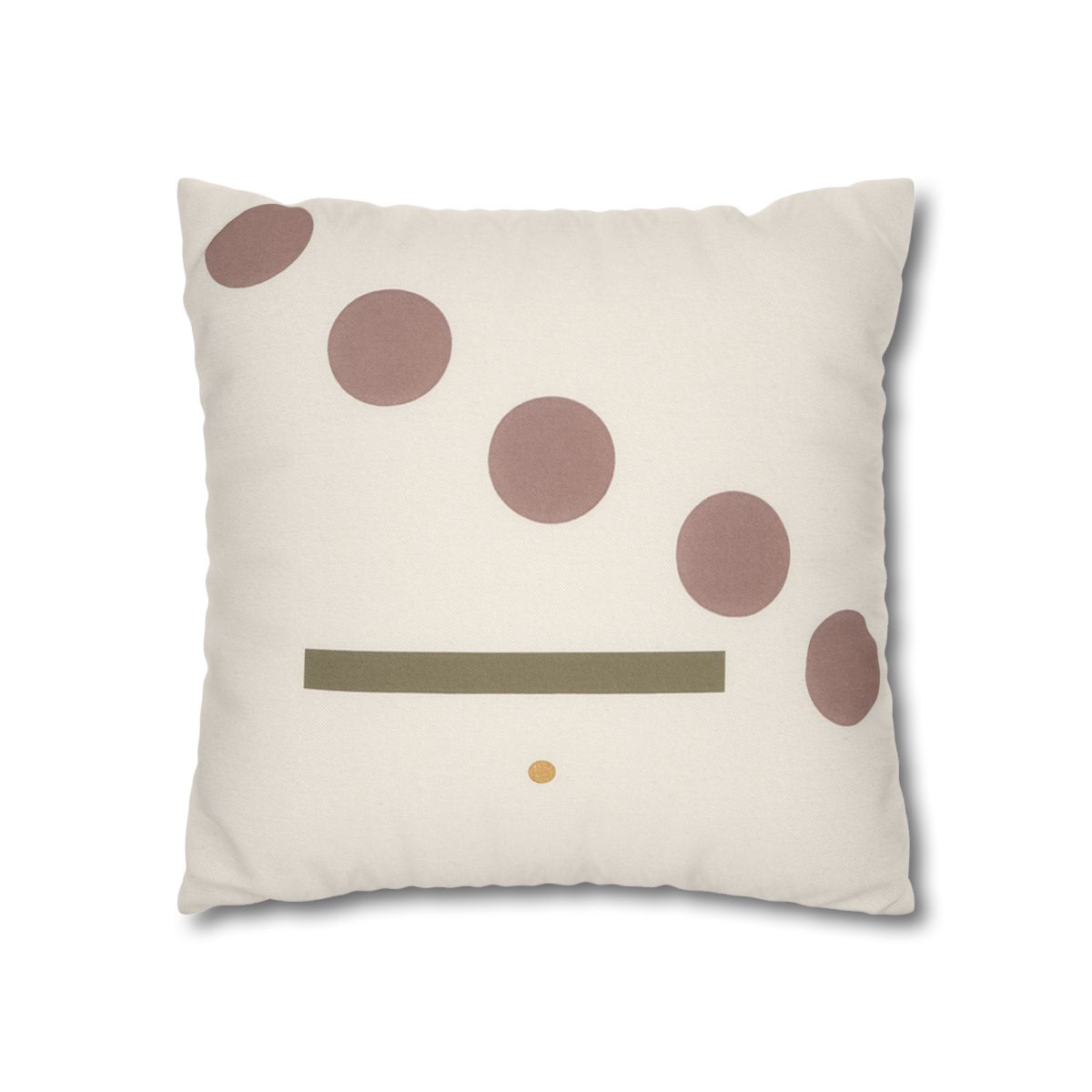 Gentle Zigzag Of Small Circles soft cotton pillow cases