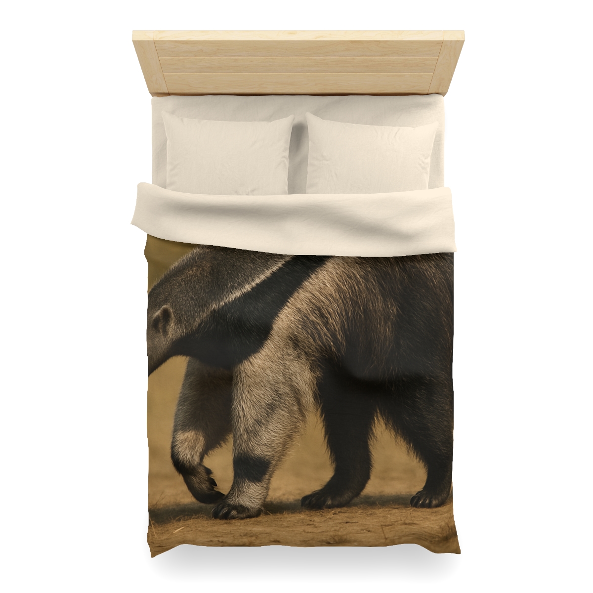 Velvet Trail Giant Anteater unique patterned duvets