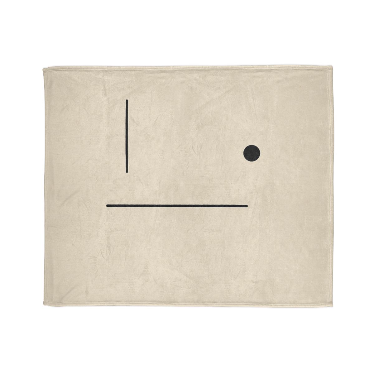 Triad Line And Dot Alignment soft fleece blankets