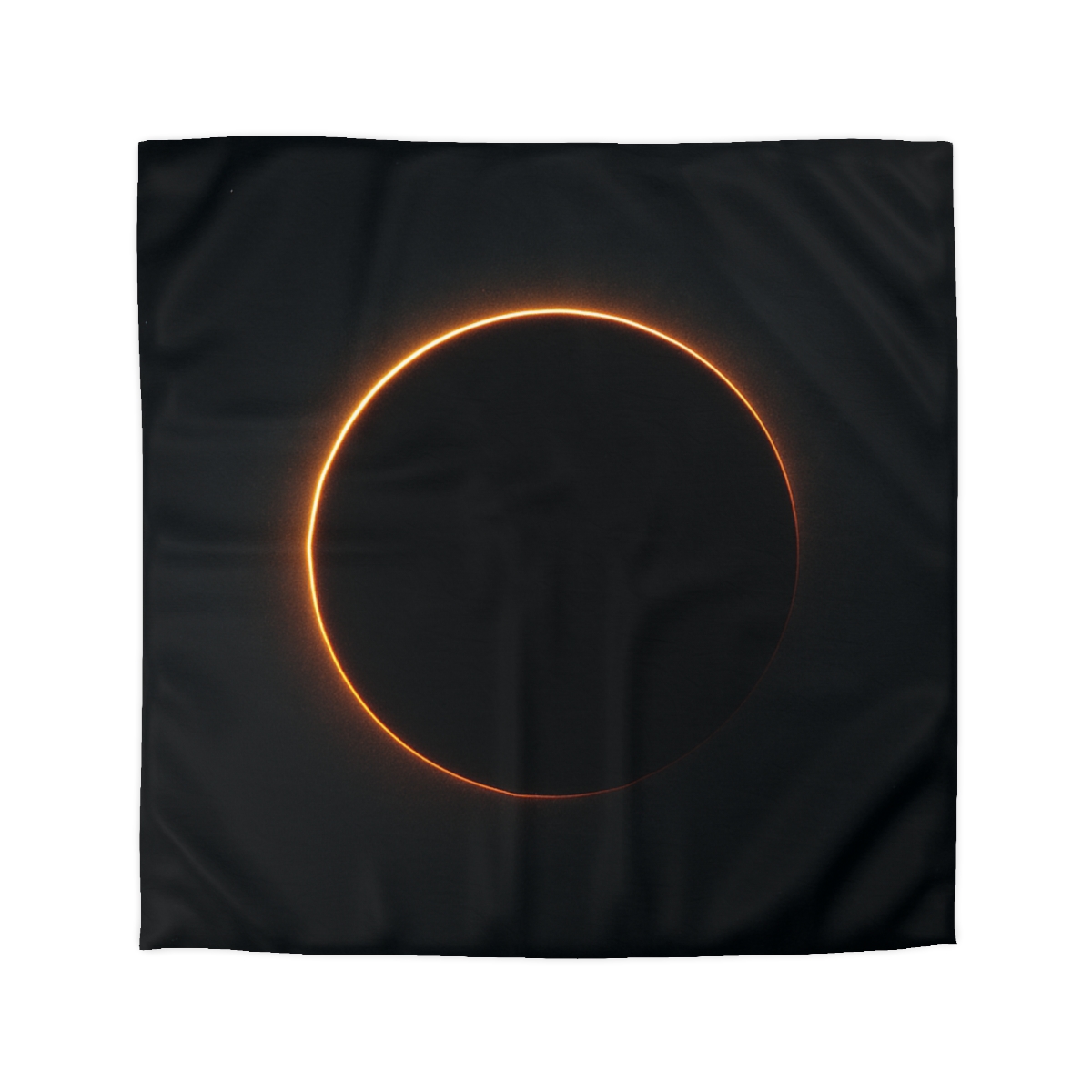 Void Horizon Silhouette Bloom custom duvets