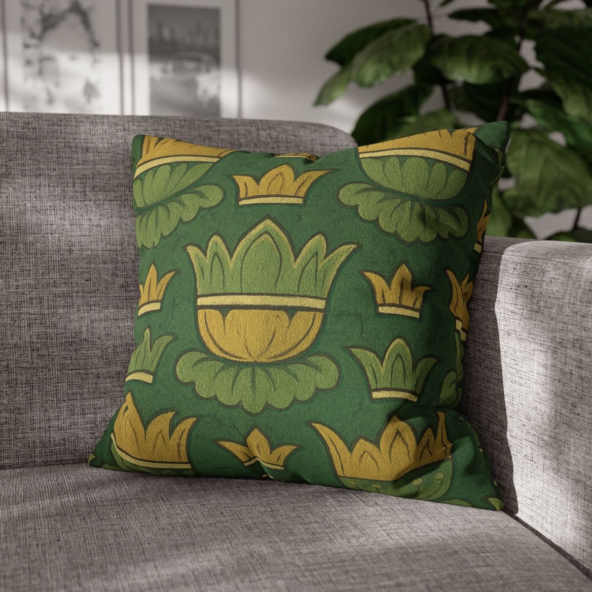 Calyx Crown Tessellation unique gift pillow cases