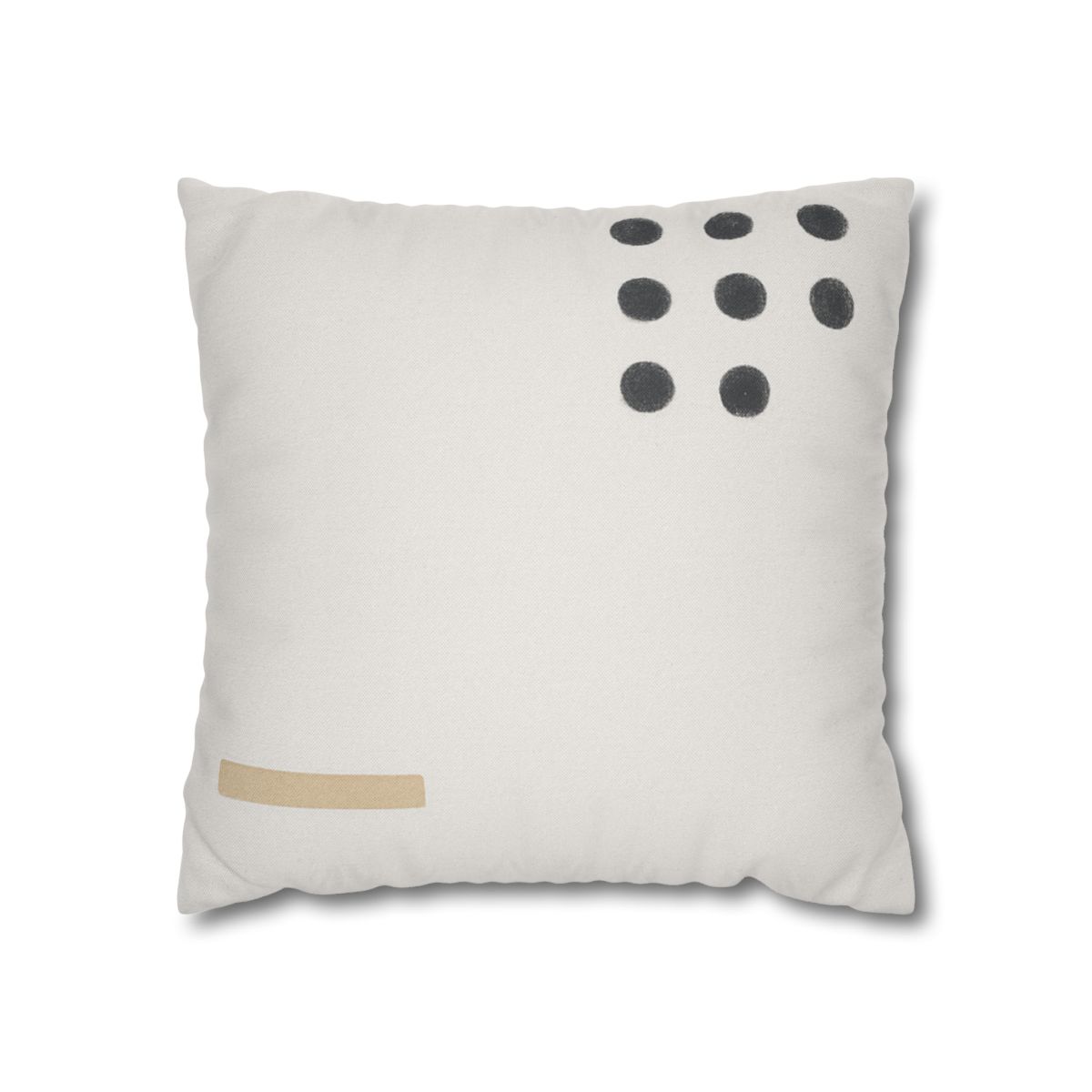 Clustered Dots With Missing Beat designer print pillow cases