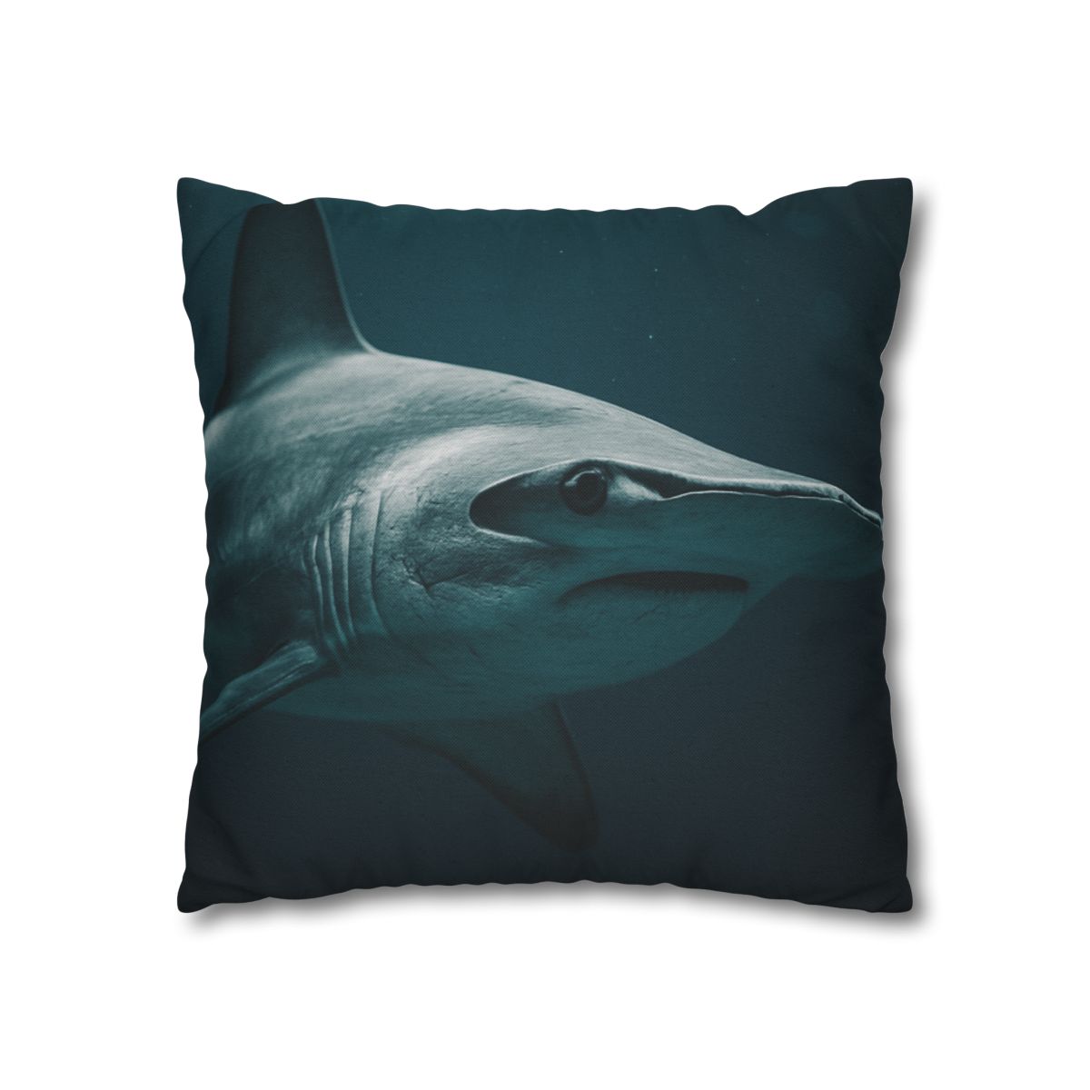 Midwater Silhouette Hammerhead Shark trendy patterned pillow cases