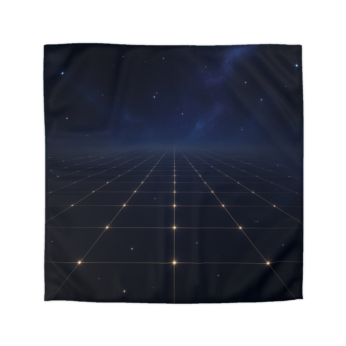 Luminous Cosmic Lattice personalized bedding duvets