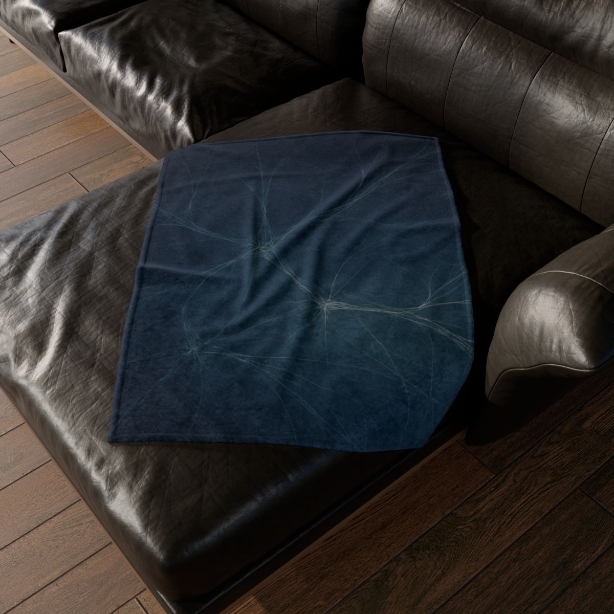 Dark Matter Filament Tapestry designer printed blankets