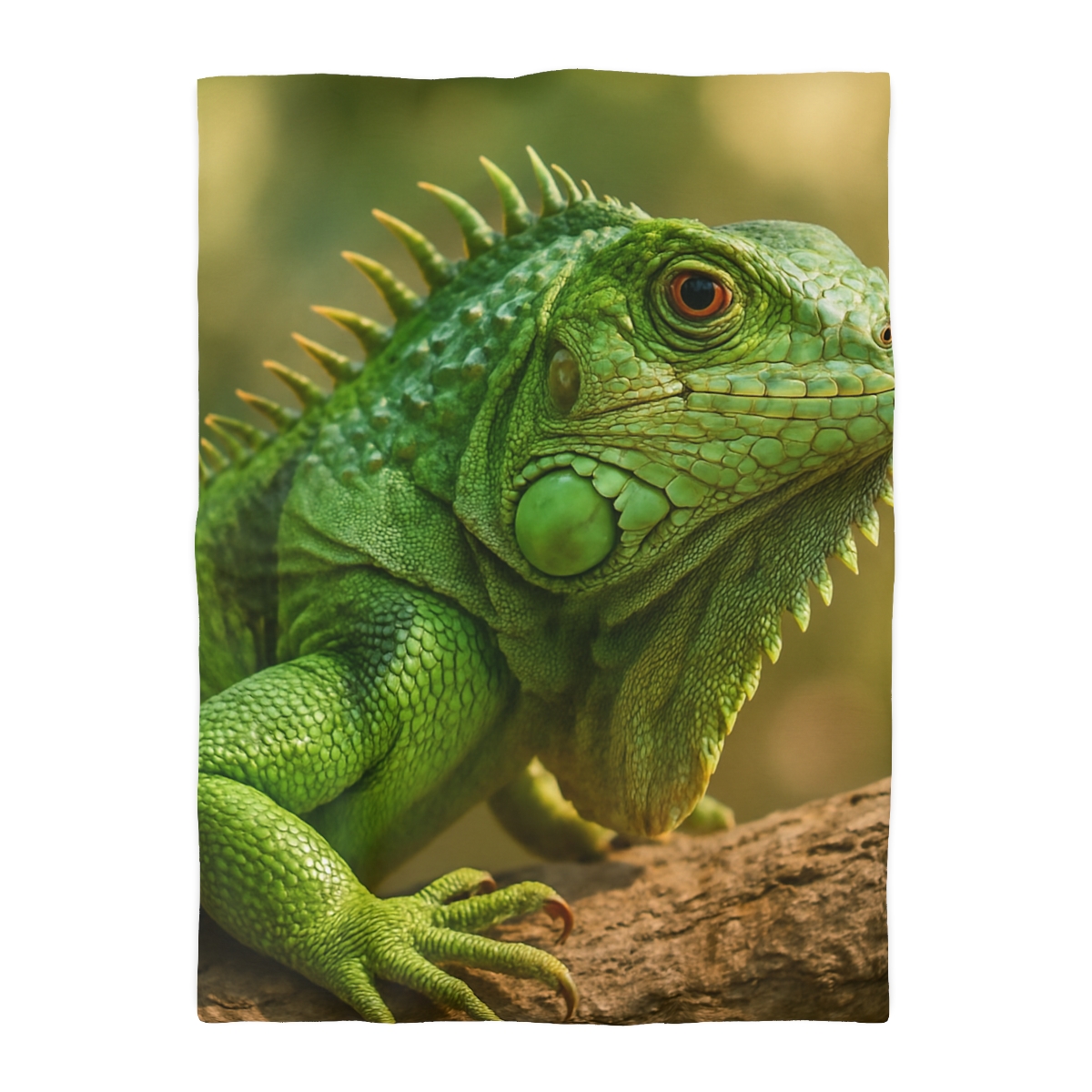 Green Iguana Sun Poise personalized bedding duvets