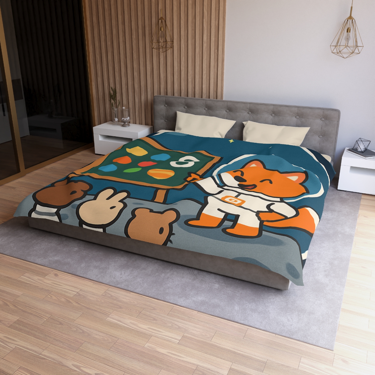 Comet Classroom With Astro Fox trendy bedroom duvets