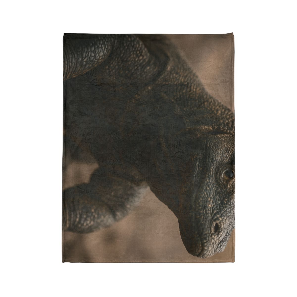 Ancient Sentinel Komodo Dragon soft fleece blankets