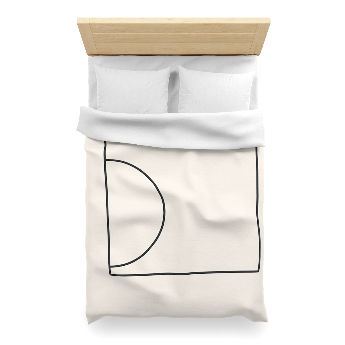 Open Frame With Offset Arc stylish duvet covers