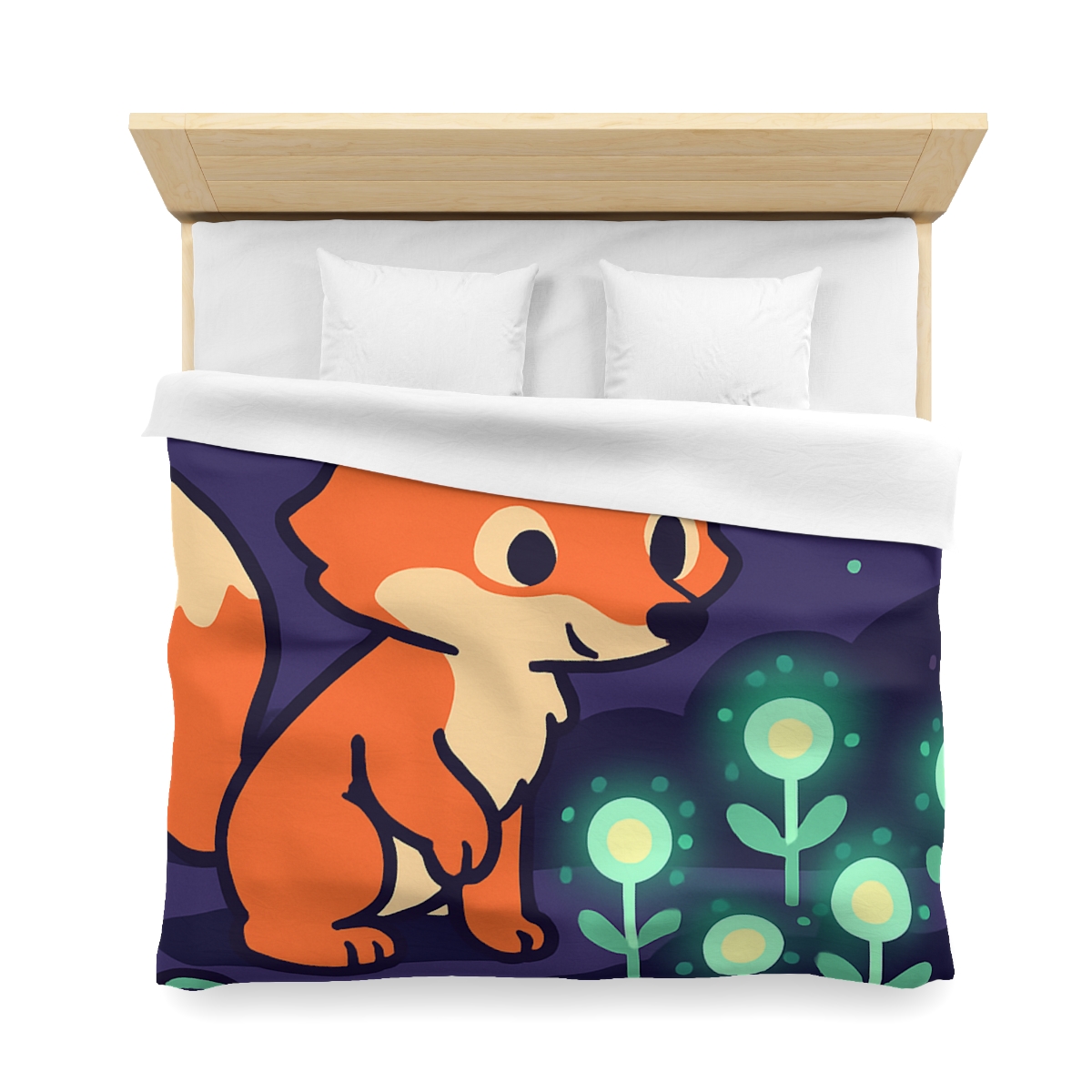 Galaxy Garden Fox warm winter duvets